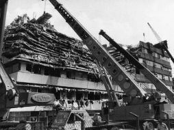 Durante el sismo de 1985 miles de personas murieron enterradas bajo los escombros. EL INFORMADOR / ARCHIVO