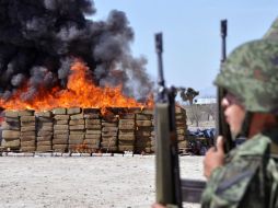 La diligencia ministerial se realizó en coordinación con la Secretaría de la Defensa Nacional. NTX / ARCHIVO