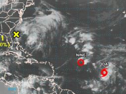 Se desplaza con dirección noroeste a 11 kilómetros por hora, de acuerdo al organismo estadounidense. ESPECIAL / nhc.noaa.gov