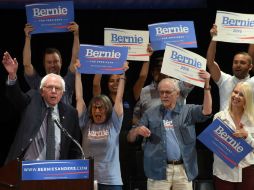 Bernie Sanders goza de más popularidad que Hillary Clinton debido a su preocupación por la clase media. AFP / T. A. Clary