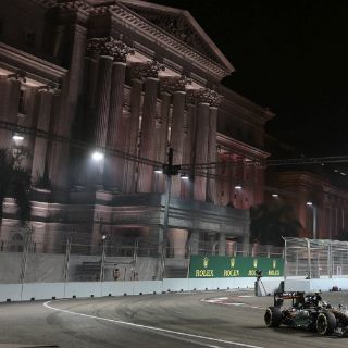 Sergio Pérez, eliminado de la Q2 en GP de Singapur