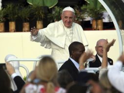 El Pontífice dijo que el pueblo de Cuba debe cuidar su 'vocación de grandeza'. EFE / A. Ernesto
