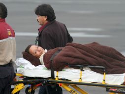 Los heridos en ataque llegaron a México el pasado viernes. NTX / ARCHIVO