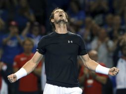 Andy Murray fue la clave del éxito británico. AP / S. Heppell