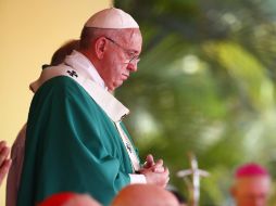 El Pontífice expresó su confianza de que la paz pueda ser duradera. EFE / T. Gentile