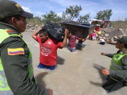 Maduro anunció el 19 de agosto el cierre del principal paso fronterizo, entre las ciudades de Cúcuta, San Antonio y Ureña. AP / E. Mantilla