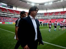Matías Almeyda fue el protagonista al estrenarse como técnico del equipo más popular de México. EL INFORMADOR / M. Vargas