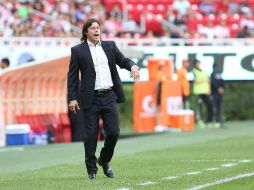 El argentino Matías Almeyda debutó como técnico de Chivas con un triunfo de 2-1 ante los Gallos Blancos del Querétaro. EL INFORMADOR / M. Vargas