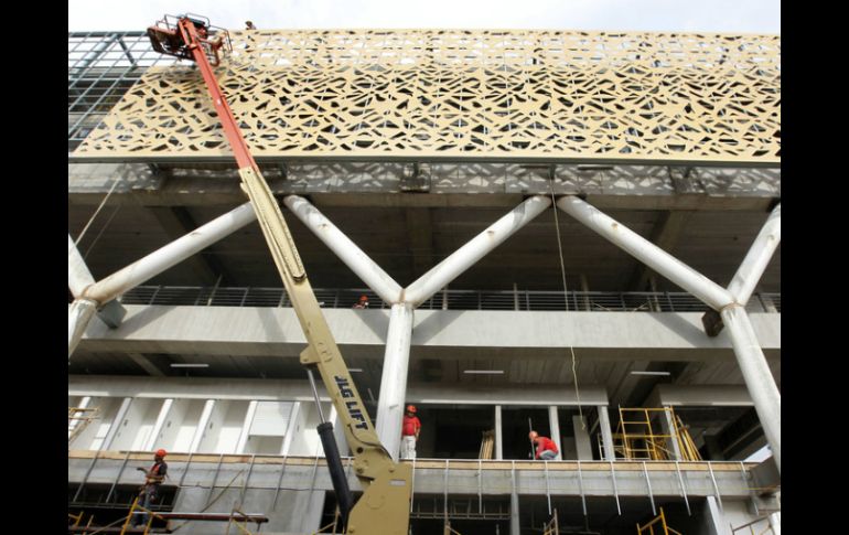 La construcción del nuevo Mercado Corona luce muy avanzada, pero aún no se tiene fecha para la entrega de espacios. EL INFORMADOR / ARCHIVO