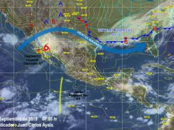El SMN exhorta a la población a mantenerse informada sobre las condiciones meteorológicas mediante la cuenta oficial de Twitter. TWITTER / @conagua_clima