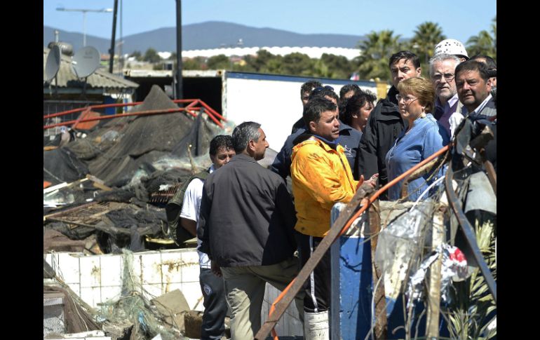 La mandataria asegura que se están coordinando las labores para avanzar hacia la reconstrucción. EL INFORMADOR / ARCHIVO
