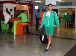 El cuadro Verdiblanco ya arribó a Trinidad y Tobago. TWITTER / @ClubSantos