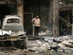 La violencia en Siria ha dejado miles de muertos, así como 7.6 millones de desplazados internos. AFP / F. Al-Halabi