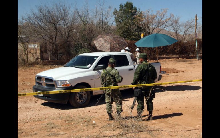 La zona está resguardada por elementos de seguridad física de Pemex. NTX / ARCHIVO