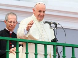 El Papa expuso que la familia no es un problema, sino una oportunidad, que se debe cuidar, proteger y acompañar. EFE / A. Bolívar