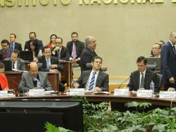 El INE solicitó para el próximo año 15 mil 473 millones de pesos, de los cuales cuatro mil MDP son para partidos políticos. NTX / ARCHIVO