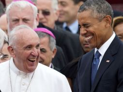 El discurso del Pontífice es un respaldo para la política de Barack Obama. AFP / S. Loeb
