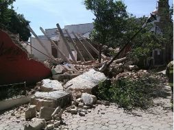 hora, lo que procede es la valoración por parte de las autoridades tanto del estado de la finca dañada como de las casas aledañas. ESPECIAL /