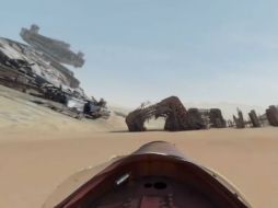 Un video de 'Star Wars' fue lanzado para mostrar una grabación de 360 grados. FACEBOOK / Star Wars