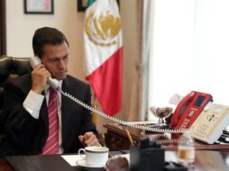 Obama y Peña Nieto concluyen la llamada reafirmando la importancia de todos los aspectos de la relación. TWITTER / @PresidenciaMX