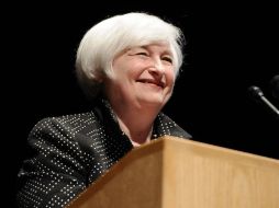 La presidenta de la Fed  reiteró su confianza en que la inflación alcance el objetivo de dos por ciento, una tasa considerada 'sana'. EFE / J. Hill