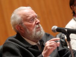 Hugo Gutiérrez Vega fue miembro de la Academia Mexicana de la Lengua y doctor Honoris Causa por la UdeG. EL INFORMADOR / ARCHIVO