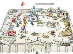 ''Dismaland'', del artista callejero Banksy, transformó la ciudad Weston-Super-Mare en una parodia macabra de parque temático. ESPECIAL / http://www.dismaland.co.uk