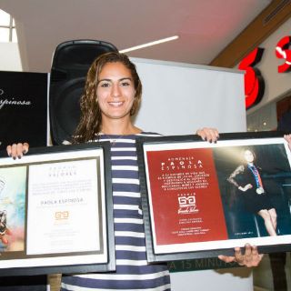 Paola Espinosa es reconocida como mexicana ejemplar