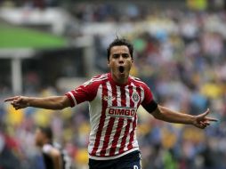 Omar Bravo es el mexicano mejor ubicado en la tabla de goleo individual, ayer llegó a ocho tantos. EFE / J. Méndez