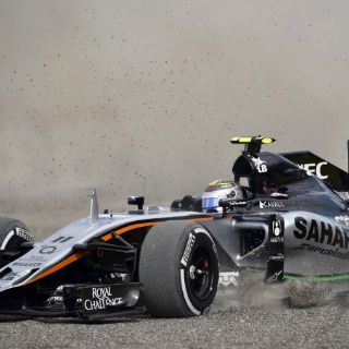 Sergio Pérez termina decepcionado en Japón