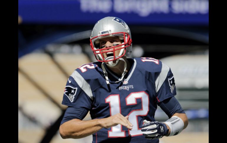 Brady completó en total 33 de sus 42 pases para 358 yardas. AP / C. Krupa
