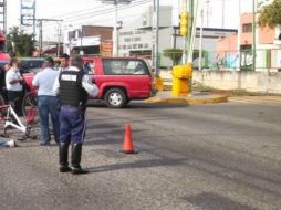 El accidente ocurrió después de las 10:00 horas a la altura de la estación Isla Raza. ESPECIAL /