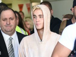Justin Bieber trató de consolar a Baile Scarlett al verla en mal estado. EFE / ARCHIVO