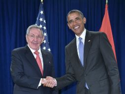 El pasado lunes 28, Obama pidió el fin del embargo de EU a Cuba. AFP / M. Ngan