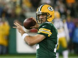 Rodgers acumula 135.4 en el rating gracias a sus 67 pases completos en 91 intentos, con 73.6% de sus pases en buenas manos. AFP / Rodgers acumula 135.4 en el rating gracias a