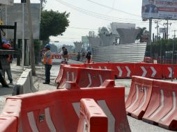 Avenida ramón López Velarde. Los cortes a la circulación se han ido haciendo conforme avanzan las obras. EL INFORMADOR / A. Hinojosa