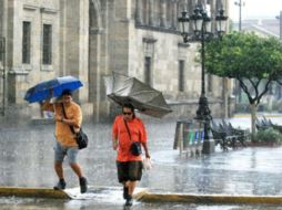 El occidente del país tendrá un día lluvioso debido a 'Marty', que se espera se degrade a depresión tropical. EL INFORMADOR / ARCHIVO