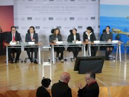 Vista general, durante la segunda licitación de la Ronda Uno. EFE / J. Méndez