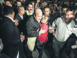 Enrique Alfaro fue el último de los alcaldes electos en tomar protesta ayer. Advirtió que va contra los desfalcos y los corruptos. EL INFORMADOR / R. Tamayo