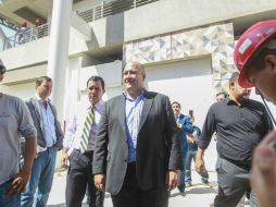 Para Alfaro, las calles de Independencia y Zaragoza deben estar perfectamente terminadas para que entre en operación el Mercado Corona. EL INFORMADOR / F. Atilano