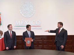 Massieu Fernández estará encargado de atender relaciones interinstitucionales con los sectores público, político, social y privado. NTX / Presidencia