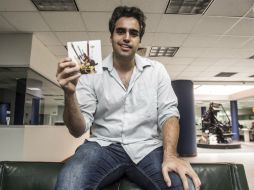 La meta de Sergio AM  como artista es conseguir un contrato con alguna disquera. EL INFORMADOR / R. Tamayo