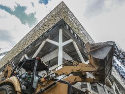 Hubo hundimientos en calles de hasta unos 30 a 40 centímetros y asentamientos en construcciones vecinas. EL INFORMADOR / F. Atilano