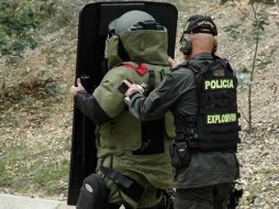 El operativo se desarrolló donde Víctor Navarro tenía su base de operaciones. TWITTER / @policiacolombia