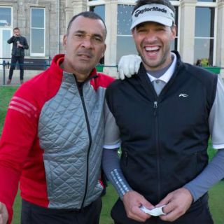 Del Piero, Cruyff, Ballack y Shevchenko juegan golf en St Andrews