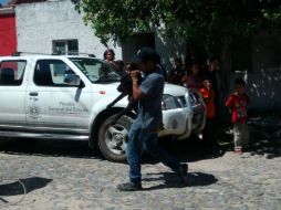 El animal fue llevado a la perrera. EL INFORMADOR /