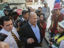 Durante su primer día como alcalde, Alfaro visitó las instalaciones del Mercado Corona. EL INFORMADOR / ARCHIVO