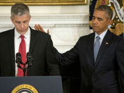 Duncan, de 50 años, llegó Washington como parte del círculo íntimo de Obama cuando éste asumió la presidencia en 2009. AP / P. Martínez
