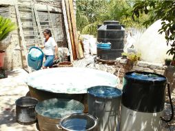 La Conagua, la Comisión de Aguas del Estado y los municipios llevan a cabo la distribución del recurso. EL INFORMADOR / ARCHIVO