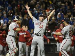 Scherzer ponchó en fila a los primeros nueve bateadores que enfrentó. AP / K. Kmonicek